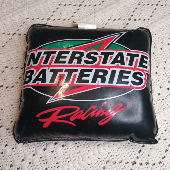 Vintage Y2K BOBBY LABONTE #18 Nascar 2000 Joe Gibbs‎ Racing Pillow Seat Sports - Picture 2 of 6